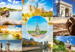 Bluebird Puzzle Promenade à Paris* Monuments|De 1 000 Pièces