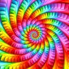 Enjoy Puzzle Psychedelic Rainbow Spiral* Déco Et Objets|Art