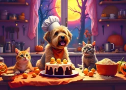 Bluebird Puzzle Pâtisserie pour Halloween*Femme Chiens|Chats