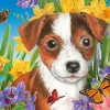 Enjoy Puzzle Puppy Garden* Chiens|De 1 000 Pièces