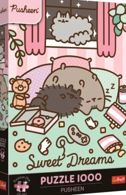 Trefl Pusheen - Monde Fluide Pusheen*Enfant Puzzles Pour Enfants|De 1 000 Pièces