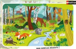 Nathan Puzzle Cadre - Animaux de la Forêt*Enfant Cadre|Animaux De La Forêt
