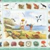 Larsen Puzzle Cadre - Apprendre l'Anglais : Au Bord de Mer (en Anglais)*Enfant Cadre|Puzzles Pour Enfants