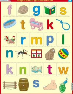 Larsen Puzzle Cadre - Beginnende geletterdheid 5 (en hollandais)*Enfant Cadre|Puzzles Pour Enfants