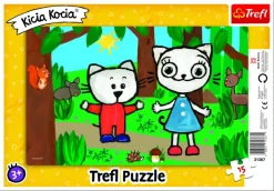 Trefl Puzzle Cadre - Kittykit dans la Forêt*Enfant Cadre|Puzzles Pour Enfants