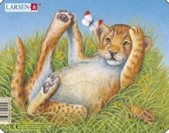 Larsen Puzzle Cadre - Léopardeau*Enfant Cadre|À Partir De 2 Ans