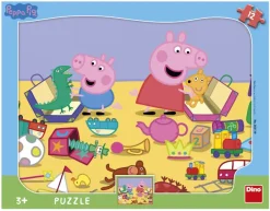 Dino Puzzle Cadre - Peppa Pig*Enfant Cadre|Puzzles Pour Enfants