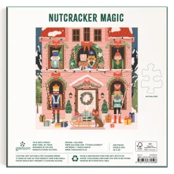 Galison Puzzle Casse-Noisette Magique - 500 Pièces*Femme Noël|Carré