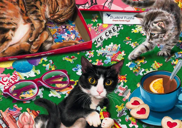 Bluebird Puzzle Puzzle Cats* Chats|Déco Et Objets