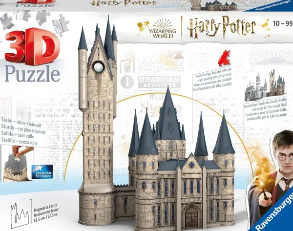 Ravensburger Puzzle 3D - Harry Potter - Hogwarts Castle - Astronomy Tower*Enfant 3D|Puzzles Pour Enfants