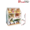 Cubic Fun Puzzle 3D - Maison de Poupées de rêve - Difficulté : 4/8*Enfant 3D|À Partir De 9 Ans