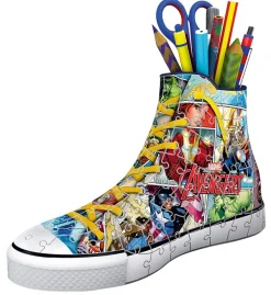 Ravensburger Puzzle 3D - Marvel Sneaker*Enfant Dès 8 Ans : 101 À 250 Pièces|À Partir De 8 Ans