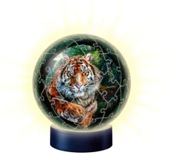 Ravensburger Puzzle 3D - Puzzle Ball 3D - Les Grands Félins* Ball|3D