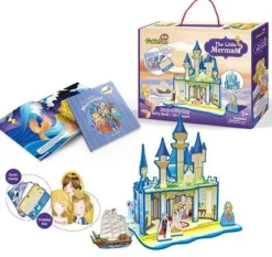 Cubic Fun Puzzle 3D - The Little Mermaid - Difficulté : 2/8*Enfant 3D|Puzzles Pour Enfants