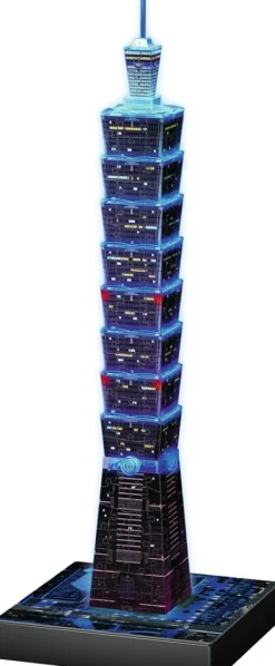 Ravensburger Puzzle 3D Night Edition - Taipei*Enfant 3D|À Partir De 9 Ans