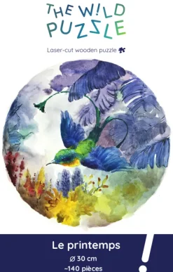 The Wild Puzzle Puzzle en Bois - Le Printemps* Puzzles Adultes|Oiseaux