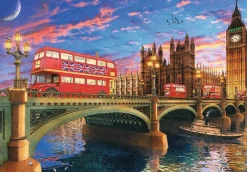 Trefl Wood Craft Puzzle en Bois - Palais de Westminster - Londres* Puzzles Adultes|Villes Et Villages