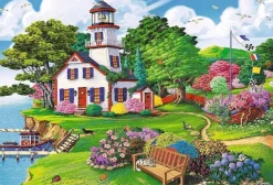 Trefl Wood Craft Puzzle en Bois - Summer Haven* Puzzles Adultes|Phares Et Moulins