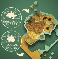 Trefl Puzzle en Bois - Vincent Van Gogh*Enfant Puzzles Enfants|À Partir De 9 Ans