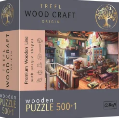 Trefl Wood Craft Puzzle en Bois Premium Line - Trésors Dans Le Grenier* Puzzles Adultes|Déco Et Objets