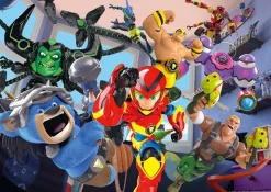 Ravensburger Puzzle Géant de Sol - Power Players*Enfant Géant De Sol|Dès 6 Ans : 50 À 100 Pièces