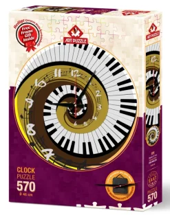 Art Puzzle Puzzle Horloge - Rythme du Temps*Femme Déco Et Objets|Musique, Danse, Instruments