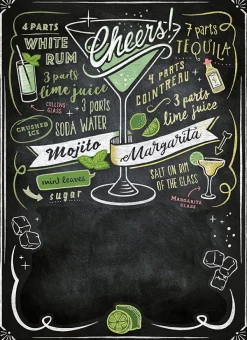 Clementoni Puzzle Tableau Noir - Cheers* Déco Et Objets|De 1 000 Pièces