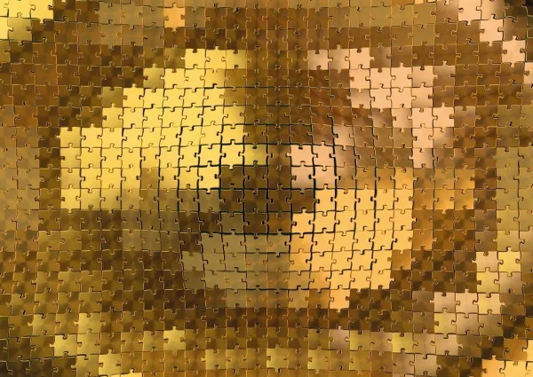 Puls Entertainment Puzzle-Puzzle, Le Premier Puzzle avec un Motif de Puzzle* Pièces Difficiles|Déco Et Objets