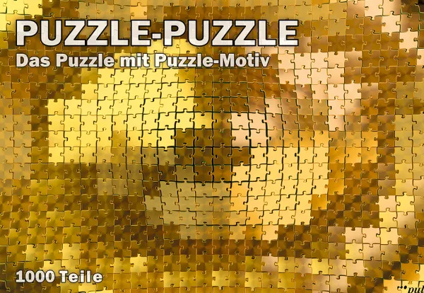 Puls Entertainment Puzzle-Puzzle, Le Premier Puzzle avec un Motif de Puzzle* Pièces Difficiles|Déco Et Objets