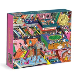 Galison Quartier Roman - Puzzle Étincellant de 1000 Pièces*Enfant Puzzles Pour Enfants|Dès 6 Ans : 50 À 100 Pièces