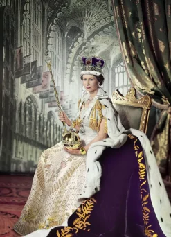 Eurographics Queen Elizabeth II*Femme Personnages Célèbres|De 1 000 Pièces