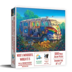 SunsOut Quel Monde Merveilleux* Voitures, Motos Et Camions|Chiens