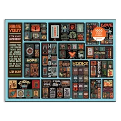 Galison Qui Es-Tu? Puzzle de 1000 Pièces* Déco Et Objets|Affiches De Cinéma, Publicité