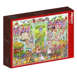 Alipson Puzzle Quilt de Printemps* Animaux De La Ferme|De 1 000 Pièces