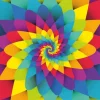 Yazz Rainbow Spiral* Déco Et Objets|De 1 000 Pièces