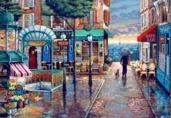 Bluebird Puzzle Rainy Day Stroll* Villes Et Villages|De 1 000 Pièces