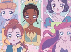 Nathan Regards Étincelants / Disney Princesses*Enfant Puzzles Pour Enfants|De 500 À 999 Pièces