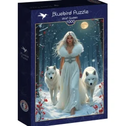 Bluebird Puzzle Reine des Loups*Femme Animaux De La Forêt|Hommes Et Femmes