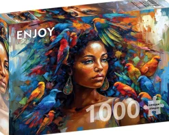 Enjoy Puzzle Reine des Plumes*Femme Oiseaux|Hommes Et Femmes