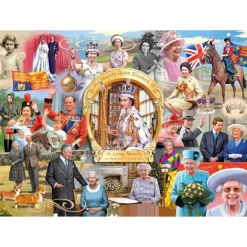 Gibsons Reine Elizabeth II*Femme Chevaux|Déco Et Objets