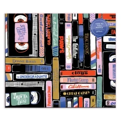 Galison Rembobinage Classique- Puzzle Étincelant de 1000 Pièces*Femme Rétros Et Nostalgie|Musique, Danse, Instruments