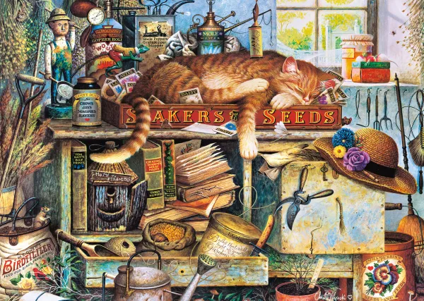 Schmidt Spiele Remington le Jardinier* Déco Et Objets|Chats