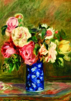 DToys Renoir Auguste - Renoir Auguste - Bouquet of Roses* Art|De 1 000 Pièces