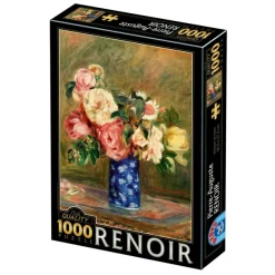 DToys Renoir Auguste - Renoir Auguste - Bouquet of Roses* Art|De 1 000 Pièces