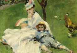 Grafika Kids Renoir Auguste - Auguste Renoir : Madame Monet et son Fils, 1874*Enfant Art|Dès 6 Ans : 50 À 100 Pièces