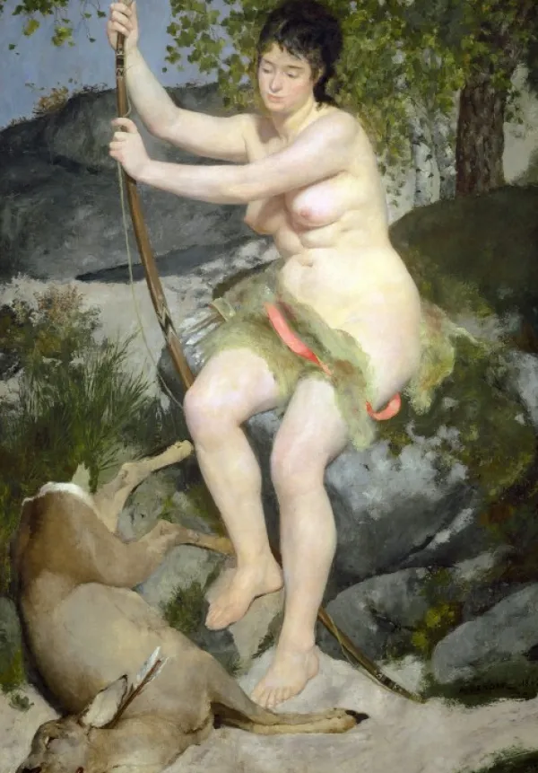 Grafika Kids Renoir Auguste - Auguste Renoir : Diana, 1867*Enfant Art|Dès 6 Ans : 50 À 100 Pièces