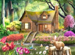 SunsOut Retraite Au Chalet* Animaux De La Forêt|Forêts, Fleurs Et Jardins