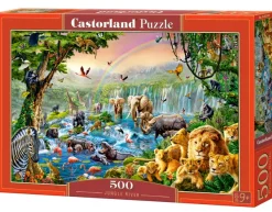 Castorland Rivière de la Jungle* Animaux Sauvages|De 500 À 999 Pièces