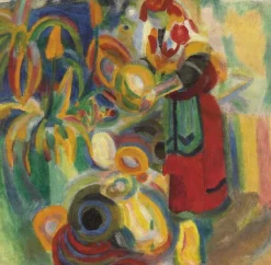 Grafika Robert Delaunay - La Grande Portugaise, 1915* Carré|Art