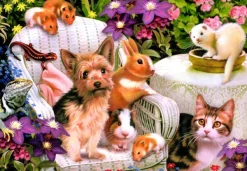 Alipson Puzzle Robinson Howard - Buds and Bloom* Chiens|Chats